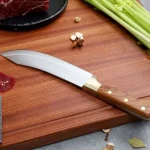 Heavy-Duty KOFERY Butcher Knife with Stylish Wood Handle Bangladesh (New)