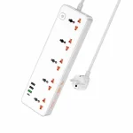 Hoco AC14A Rico 5 Sockets PD30W Power Strip 1.5M (EU Plug) Bangladesh (New)