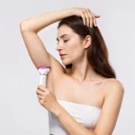 Hoco HP80 4-in-1 Ladies Trimmer – Body, Nose, Eyebrow & Facial Hair Shaver | Rechargeable, Digital Display, Waterproof Grooming Kit Bangladesh (New)