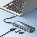 LDNIO DS-16H 6in1 Type-C Docking Station USB Adapter Bangladesh (New)