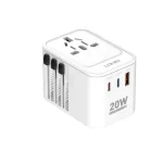 LDNIO Z9 3 USB Ports 20W GaN Travel Adapter Bangladesh (New)