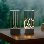 LED Minimalist Cordless Table Lamps 3 Levels Dimmable Rechargeable Magnetic Lamp Bangladesh (New)