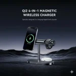 MAXCO MW16 Qi2 Magnetic Wireless Charger — 3-in-1 Fast Charging Dock with Ambient Lig Bangladesh (New)