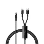 Mcdodo CA-878 2 in 1 100W PD Type-C to Lightning + Type-C Cable -1.2m Bangladesh (New)