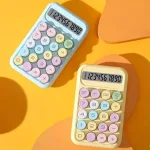 Mechanical Keyboard Candy Color Calculators 10-digits Portable Retro Typewriter Bangladesh (New)