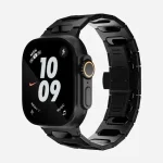 Premium Stainless Steel Titanium Band for Apple Watch 45 / 46 / 49mm Bangladesh (New)