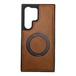 PU Leather Insider Soft Microfiber Magsafe and 360° Case For Samsung s22/23/24 Ultra Bangladesh (New)