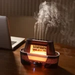 Raindrop Air Humidifier Aromatherapy Diffuser Remote Control with Colorful Lamp Bangladesh (New)