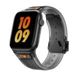 REDEFINE Luxury Transparent Silicone Streamlined Strap for iWatch 45 / 46 / 49mm Bangladesh (New)