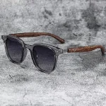 Retro Wood Grain Polarized UV Protection Eyewear Sunglasses Bangladesh (New)