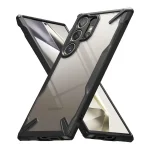 Ringke Fusion-X Clear Black Shockproof Protective Cover Case for Samsung Galaxy S24 Ultra Bangladesh (New)