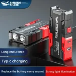 Smile Shark SD-0712 LED Flashlight High-brightness Long-range Rechargeable Bangladesh (New)