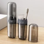 Toothbrush Storage Box Portable Mouthwash Cup Toothpaste Storage Box Bangladesh (New)