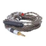 Tripowin C8 8-Core Silver Copper Foil Braided Cable with Microphone (2 pin) Bangladesh (New)