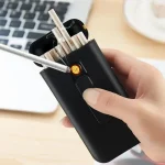 Tungsten Cigarette Case 2-in-1 Interchangeable USB Charging Lighter Bangladesh (New)