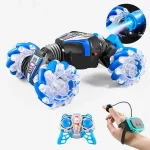 Twist Stunt Car with Light Music Tail Spray Gesture Sensing 2.4GHz Remote Control Vehicle for Kids Bangladesh (New)