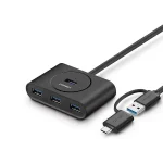 UGREEN CR113 2-in-1 4-Port USB 3.0 HUB with USB-C & USB-A (40850) Bangladesh (New)
