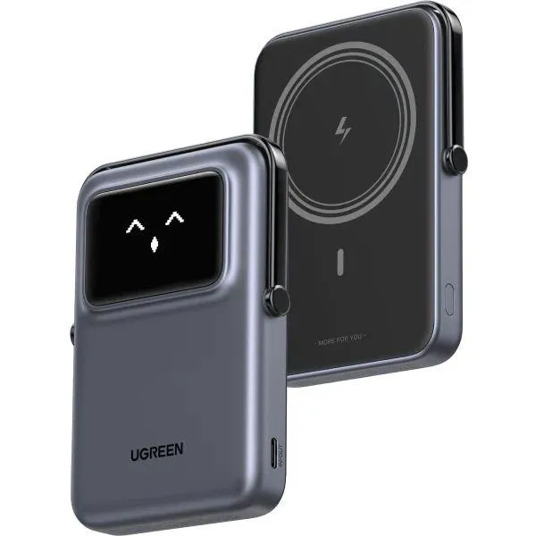 ugreen-uno-magnetic-wireless-power-bank-10000mah-7-5w-3 UGREEN Uno Magnetic Wireless Power Bank 10000mAh 7.5W Bangladesh (New) - Image 1