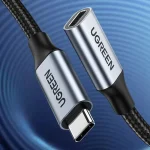 UGREEN 45191 USB 3.2 Gen2 USB-C Male to USB-C Female Braided Extension Cable (1M) Bangladesh (New)