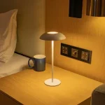 USB Rechargeable Table Lamp Touch Dimming Portable Night Light 2600mAh Bangladesh (New)
