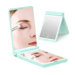 Vanity LED Pocket Mirror Rechargeable Compact with Light Bangladesh (New)