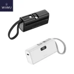 WIWU Wi-P044 Espresso 5000mAh Mini USB-C Power Bank Bangladesh (New)