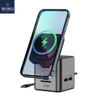 WIWU Wi-W025 9-in-1 Multi-Port Docking Station Hub Adapter Bangladesh (New)