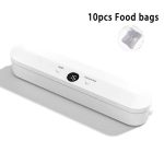 Automatic Vacuum Sealer Machine For Food Storage With 10pcs Free Food Saver Bags Bangladesh (New)