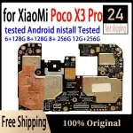Unlocked Main Mobile Board Mainboard Xiaomi POCO X3 Pro SmartPhone Motherboard 6GB 128GB/8GB 256GB Snapdragon Chips Bangladesh (New)