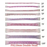 JST PH2.0 Double Head Cable 2.0mm Pitch 2/3/4/5/6/7/8/9/10 Pin JST Female To Female Electron Wires Terminal Connector 26AWG 20CM Bangladesh (New)