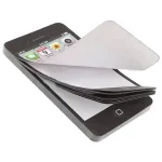 BackShell Arrival Note Paper Cell Phone Shaped Memo Pad Pragmatic Gift Office School Supplies Bangladesh (New)