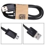 USB 2.0 Type A Male to Micro B Male Data Cable 1m Length Charging/ Transferring Data Simultaneously Durable Bangladesh (New)