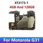 Original Motorola Moto G31 XT2173 1 Motherboard Mobile Electronic Panel Mainboard Circuits With Chips Plate 4GB And 128GB Bangladesh (New)
