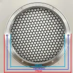 6.5 Alu Speaker Cover Mesh Grill Scan Speak Isotec Car Audio DJ PA Woofer Bangladesh (New)