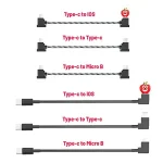 30cm Short PD Fast Charging Cable DJI Mini 3 Pro/Mini 2/Air 2S Drone Ultimate Portable Cable Solution Quick Charging | Bangladesh (New)