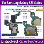 100% Tested S23 Ultra S918U S918B Motherboard Samsung Galaxy 5G S23 S911U S911B S23 Plus S916B S916U Unlocked Logic Board Bangladesh (New)