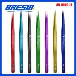 MECHANIC King Series Non magnetic High Tenacity Stainless Steel Ultra Fine Precise Tweezers Phone SMD PCB BGA Motherboard Repair Bangladesh (New)