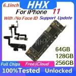 Fully Tested Motherboard iPhone 11 Main Logic Board Clean iCloud Unlocked Mainboard With Face ID Placa mae Bangladesh (New)