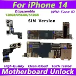 Unlocked iPhone 14 Pro Max Motherboard With Face ID Support Update iPhone 14 Plus Logic Board clean icloud Replacement Bangladesh (New)