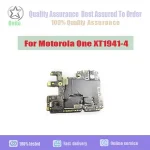 Original Motherboard Motorola Moto One Mobile Electronic Panel Circuits with Chips Plate XT1941 4 Bangladesh (New)