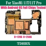 Unlocked Original MotherBoard Xiaomi 11T Pro MainBoard Fully Tested Good Working Logic Board Circuits Plate Mi 11t Pro Bangladesh (New)