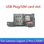 Original Lenovo Legion 2 Pro 2Pro MIC Microphone USB Plug Charging Port Charge Board Sim Card Tray Slot Flex Cable Bangladesh (New)