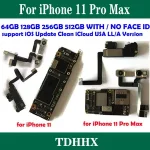 American LL/A Authentic Motherboard iPhone 11 Pro Max Working Mainboard With Face ID Cleaned iCloud Logic Board ok Plate Bangladesh (New)