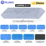 Mijing Z20 Pro Reballing Stencil Fixture kits iPhone X 17 Pro Max Motherboard Middle Frame Planting Tin Platform hand Tools Bangladesh (New)