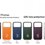 17pro/17promax real leather phone case magnetic animation pop up window lens all inclusive drop proof protective cover Bangladesh (New)