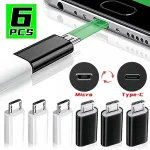 Mini OTG Adapter Type C Female To Micro USB Male Converter Xiaomi Huawei Android Phone High Speed Data Sync USBC To MicroUSB Bangladesh (New)