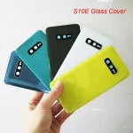 BackShell Back Glass Samsung Galaxy S10E SM G970F 5.8inches Battery Cover Rear Door Housing Panel Repair Parts Camera Lens Frame Bangladesh (New)