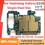 Unlocked Updated Motherboard Samsung Galaxy A21s A217F A217F/DS With Android System Mainboard With Chips Logic Board Bangladesh (New)