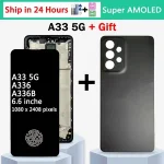 Super AMOLED with Fingerprint Samsung A33 5G LCD SM A336E SM A336B SM A336M Display Touch Screen Digitizer Assembly Bangladesh (New)