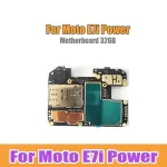 Original Motorola Moto E7i Power Motherboard Mobile Electronic Panel Circuits With Chips Plate 32GB Bangladesh (New)